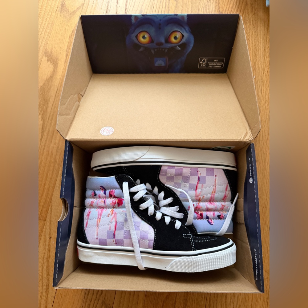 Vans Kpop Demon Hunters Huntrix hi tops